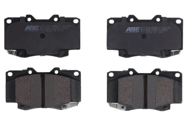 set placute frana,frana disc ABE C12130ABE-P