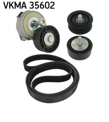 Set curea transmisie cu caneluri SKF VKMA 35602