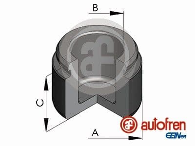 Piston, etrier frana AUTOFREN SEINSA D025789