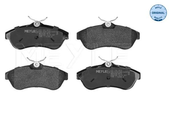 set placute frana,frana disc MEYLE -ORIGINAL: True to OE. 025 234 0919