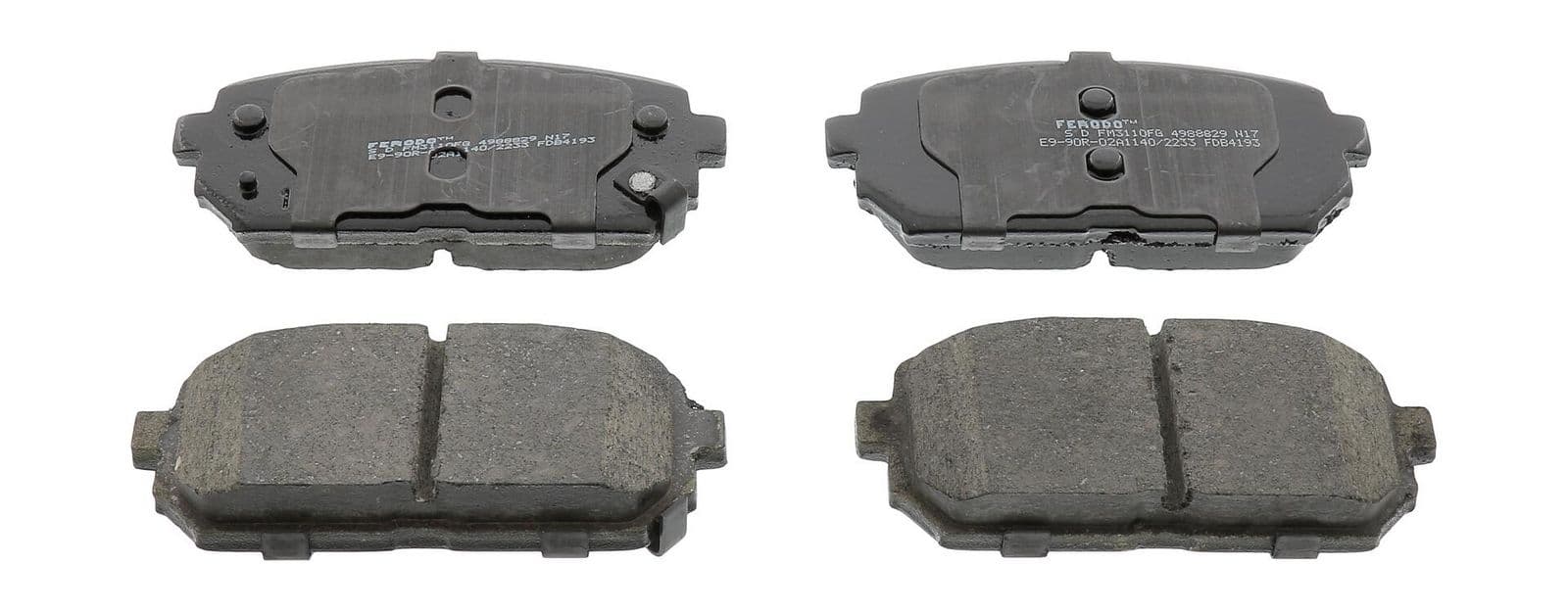 set placute frana,frana disc FERODO PREMIER FDB4193
