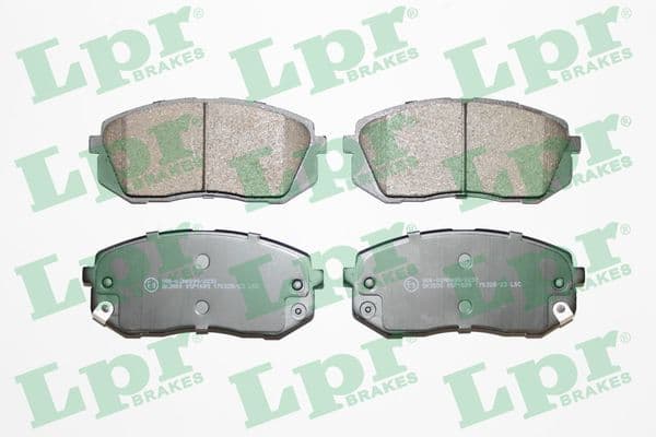 set placute frana,frana disc LPR 05P1689