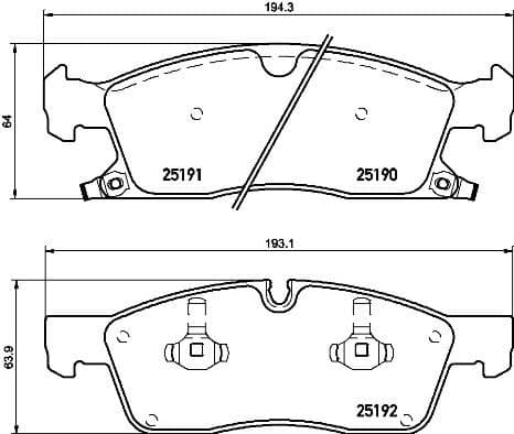 set placute frana,frana disc BREMBO PRIME LINE P 37 015