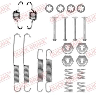 Set accesorii, sabot de frana QUICK BRAKE 105-0673