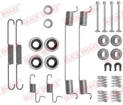 Set accesorii, sabot de frana QUICK BRAKE 105-0818