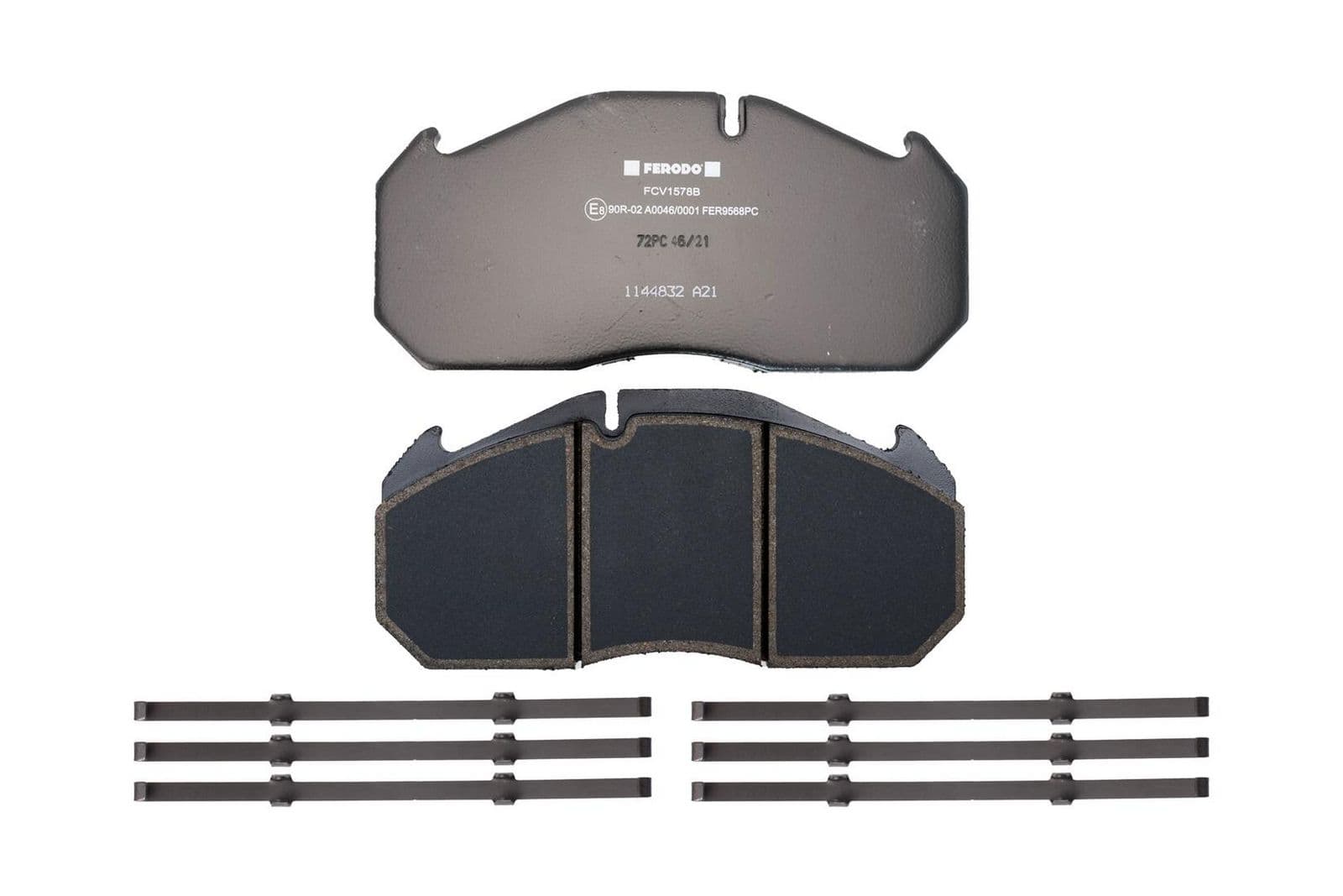 set placute frana,frana disc FERODO PREMIER FCV1578B