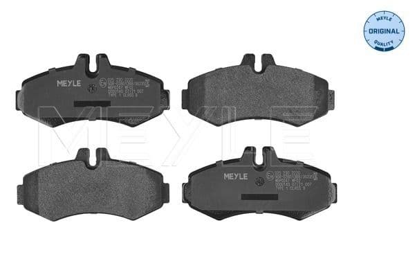 set placute frana,frana disc MEYLE -ORIGINAL: True to OE. 025 230 2220