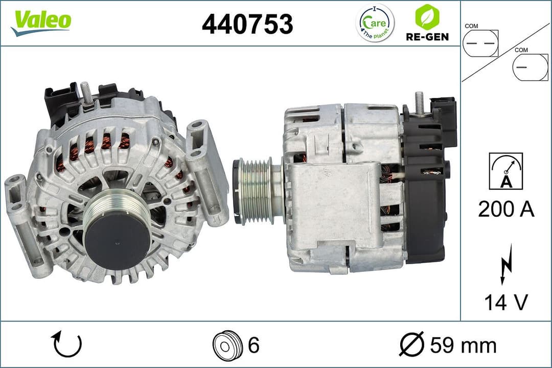 Generator / Alternator VALEO 440753
