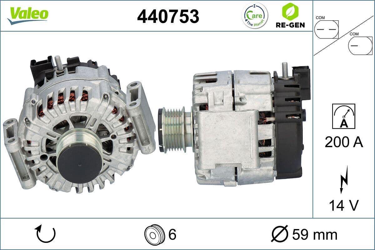 Generator / Alternator VALEO 440753