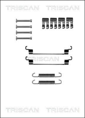 Set accesorii, sabot de frana TRISCAN 8105 152556