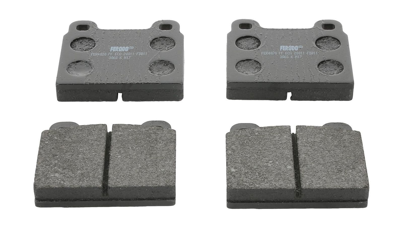 set placute frana,frana disc FERODO PREMIER ECO FRICTION FDB11