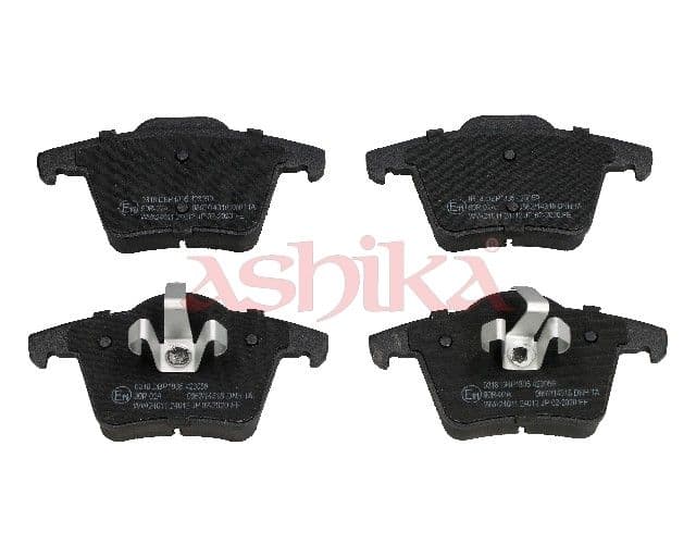 set placute frana,frana disc ASHIKA 51-00-0318