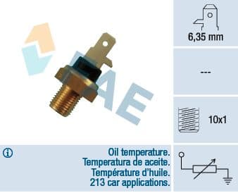 senzor,temperatura ulei FAE 31610