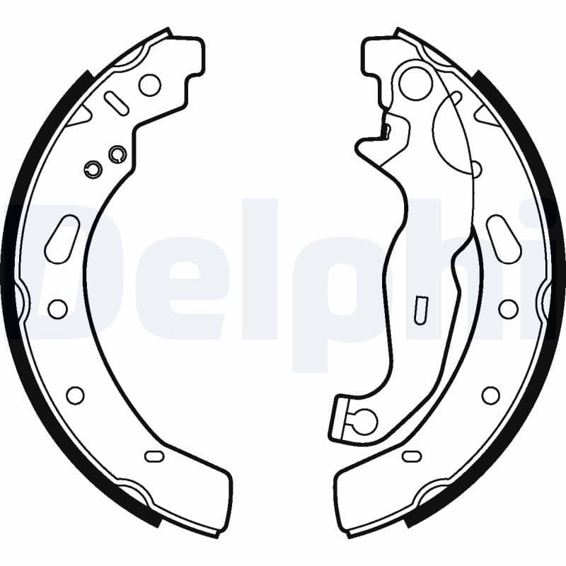 Set saboti frana DELPHI LS2028