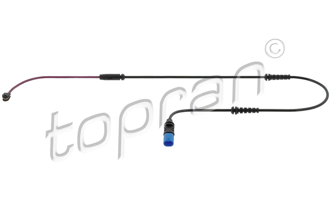 senzor de avertizare,uzura placute de frana TOPRAN 504 654