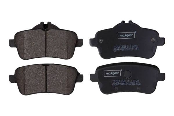 set placute frana,frana disc MAXGEAR 19-2921