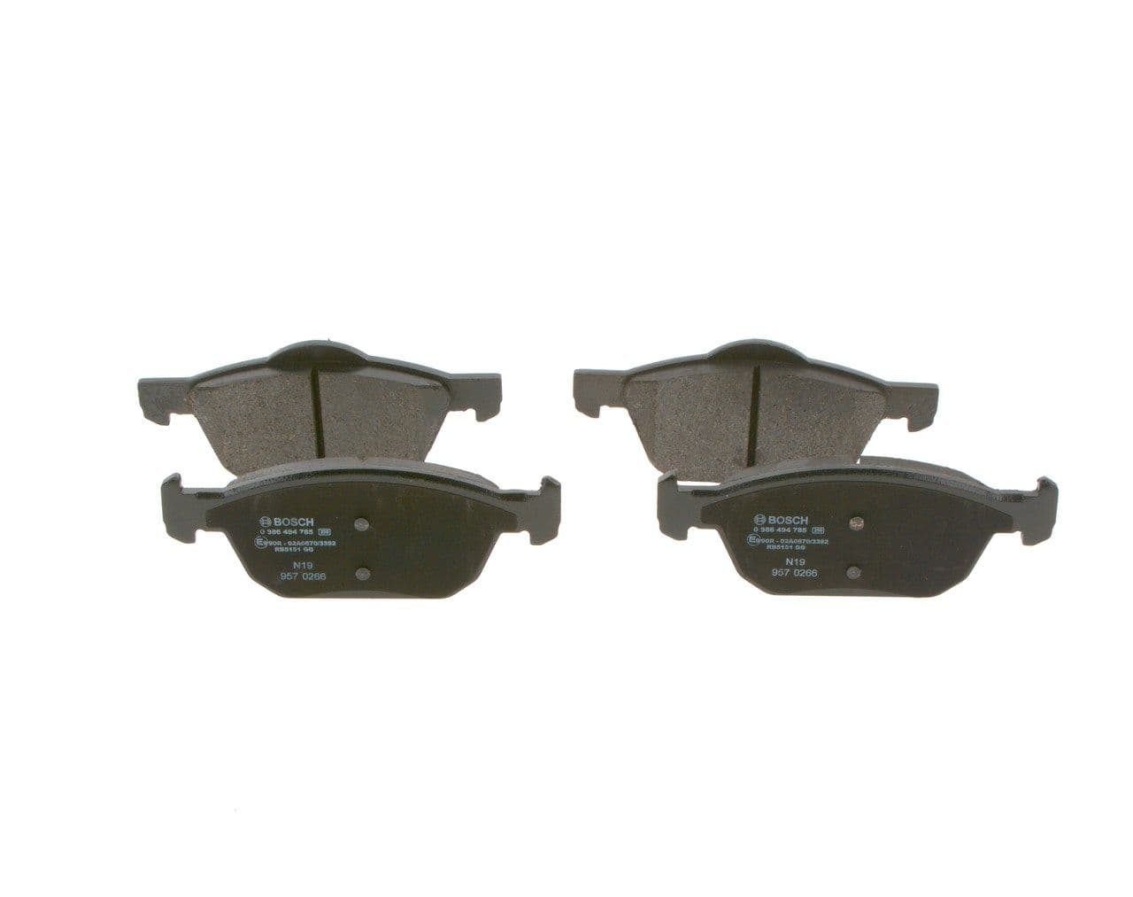 set placute frana,frana disc BOSCH 0 986 494 785