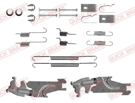 Set accesorii, sabot de frana QUICK BRAKE 105-0847S