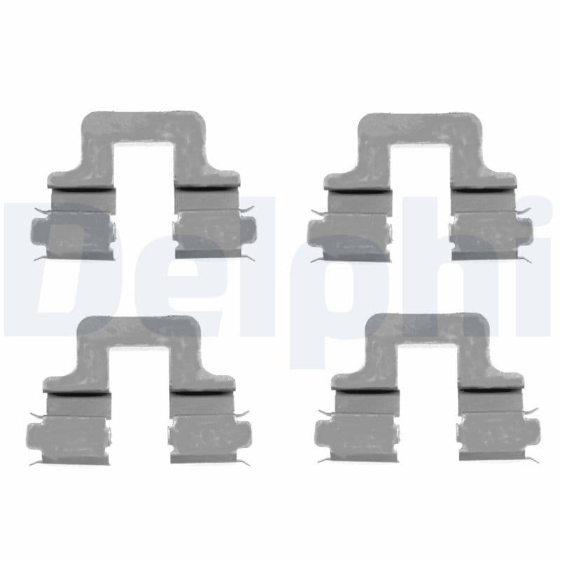 Set accesorii, placute frana DELPHI LX0379