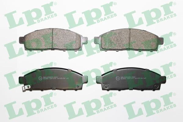 set placute frana,frana disc LPR 05P1319
