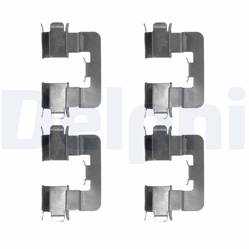 Set accesorii, placute frana DELPHI LX0539