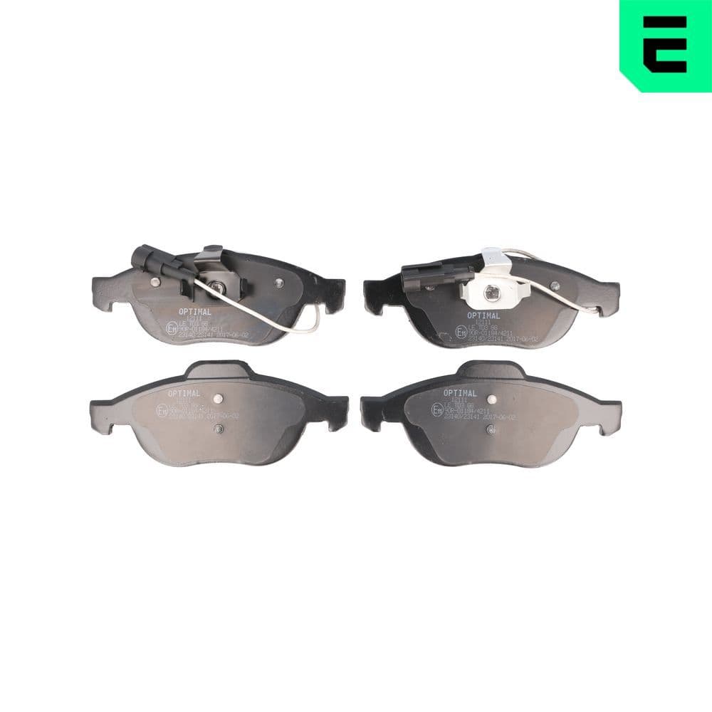 set placute frana,frana disc OPTIMAL BP-12111