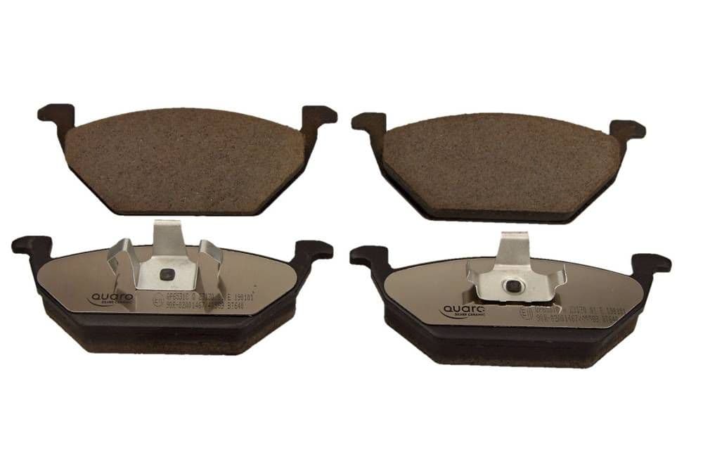 set placute frana,frana disc QUARO SILVER CERAMIC QP6531C