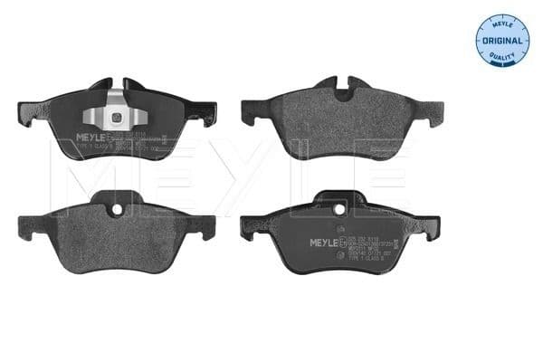 set placute frana,frana disc MEYLE -ORIGINAL: True to OE. 025 232 8118