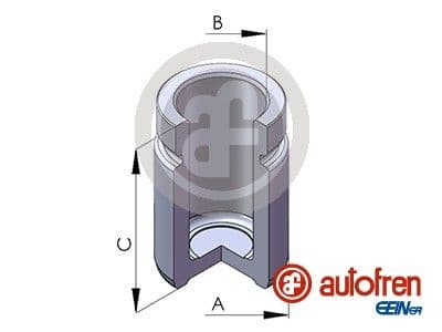 Piston, etrier frana AUTOFREN SEINSA D025365
