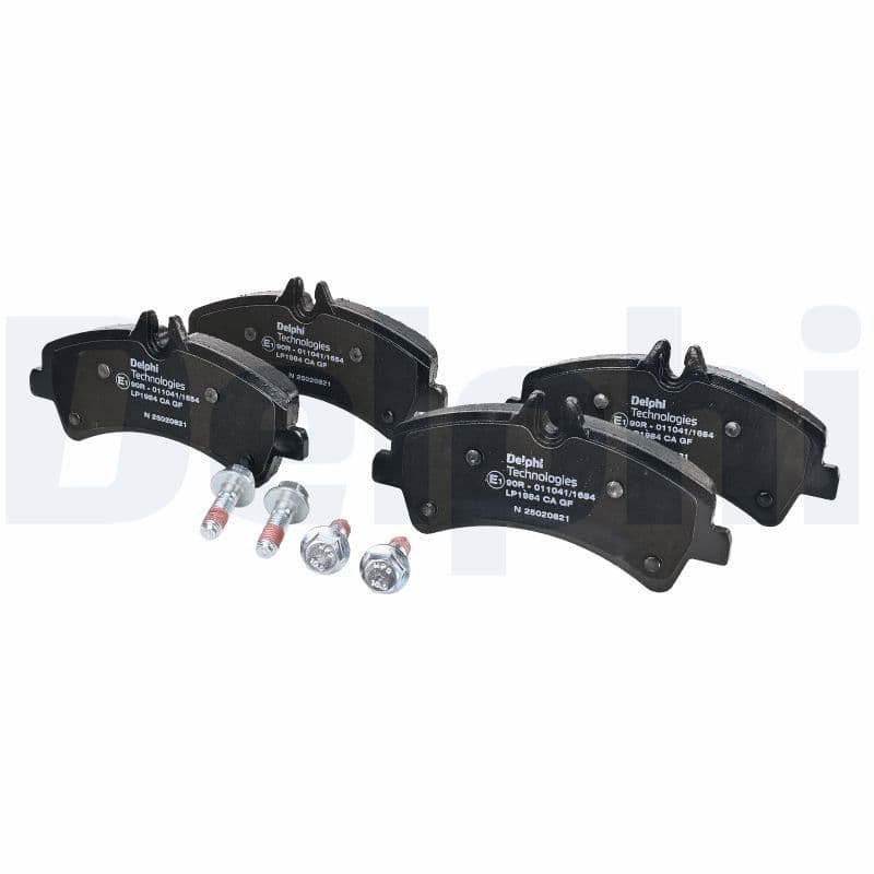 set placute frana,frana disc DELPHI LP1984
