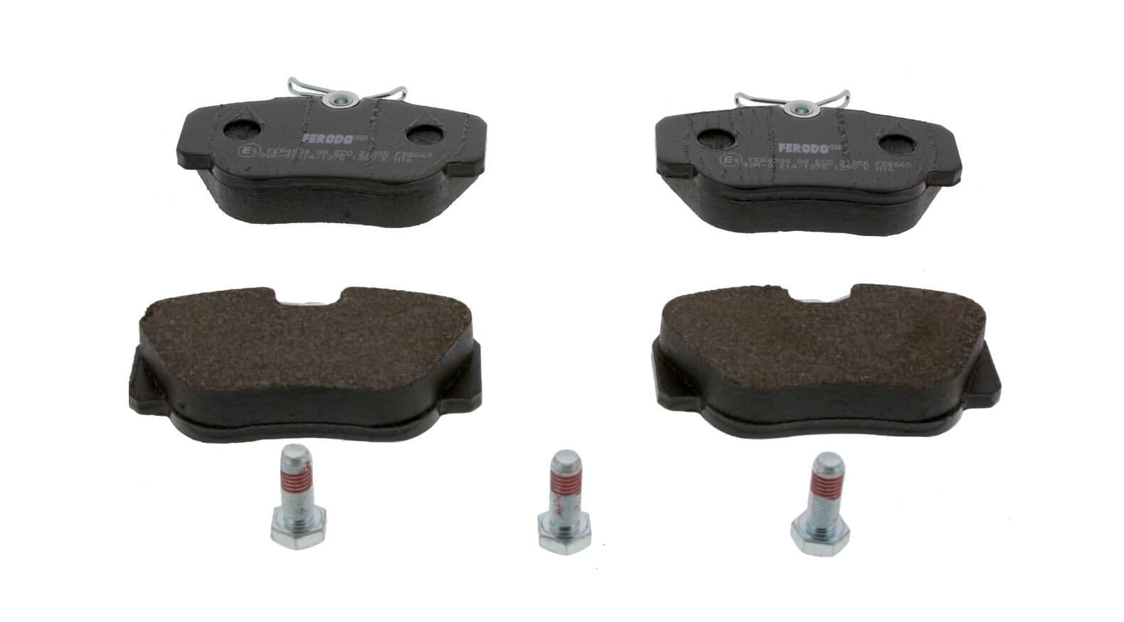 set placute frana,frana disc FERODO PREMIER ECO FRICTION FDB669