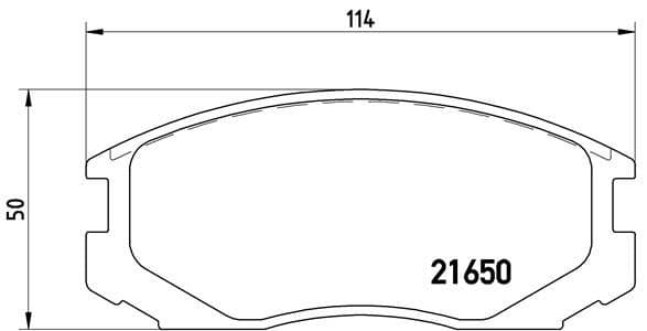set placute frana,frana disc BREMBO PRIME LINE P 54 015