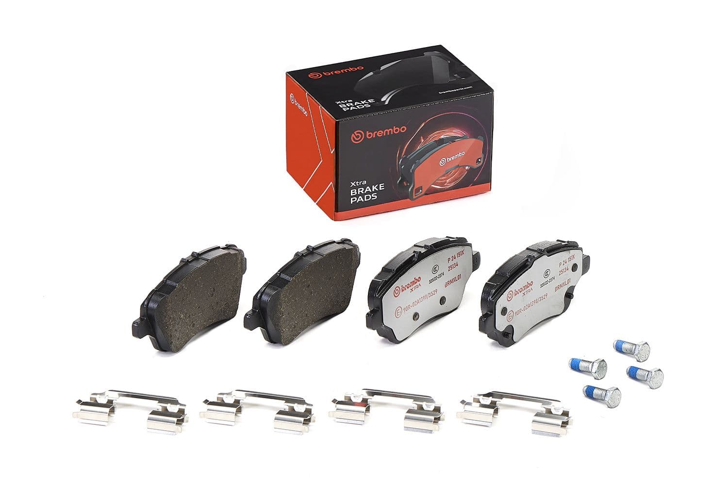 set placute frana,frana disc BREMBO P 24 151X