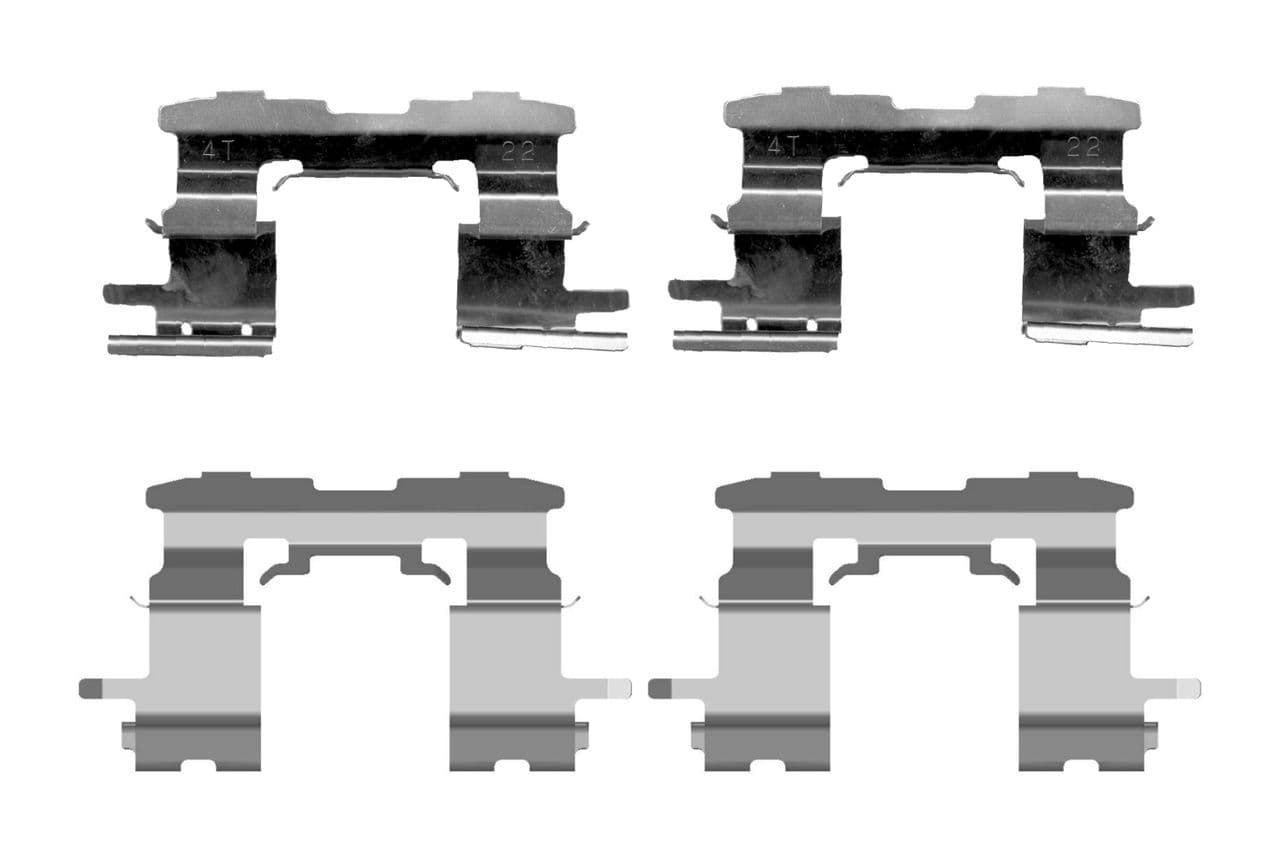 Set accesorii, placute frana BOSCH 1 987 474 407