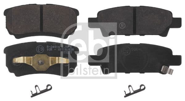 set placute frana,frana disc FEBI BILSTEIN 16774