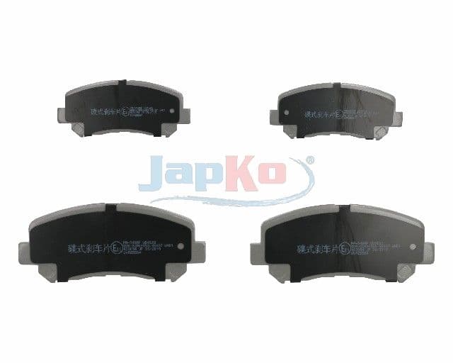 set placute frana,frana disc JAPKO 50348