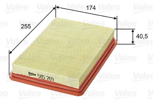 Filtru aer VALEO 585269
