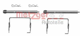 Set accesorii, placute frana METZGER 109-1267