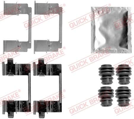 Set accesorii, placute frana QUICK BRAKE 109-1840