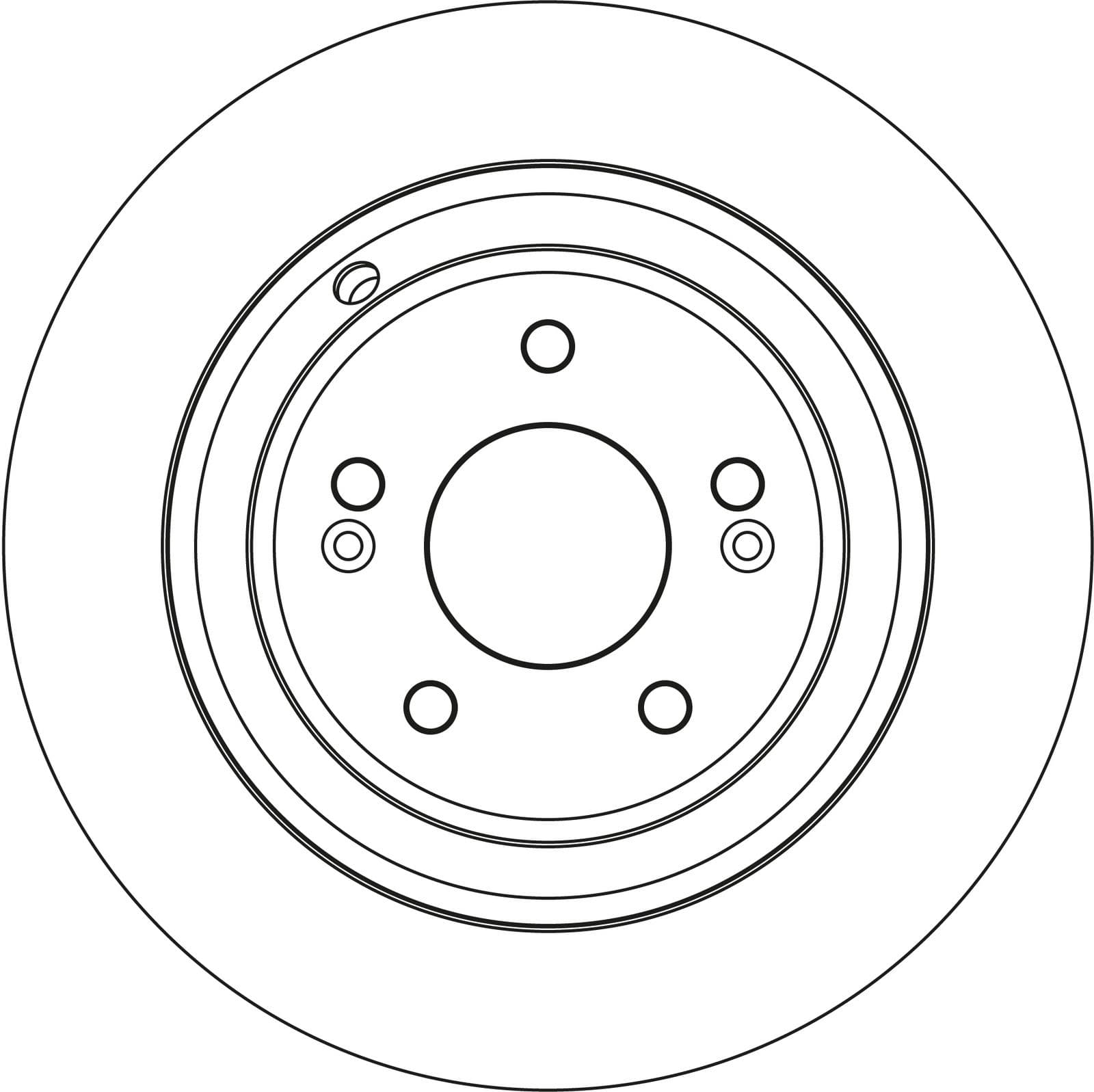 Disc frana TRW DF6814
