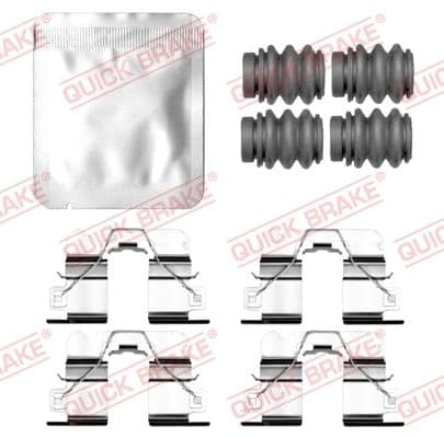 Set accesorii, placute frana QUICK BRAKE 109-0213