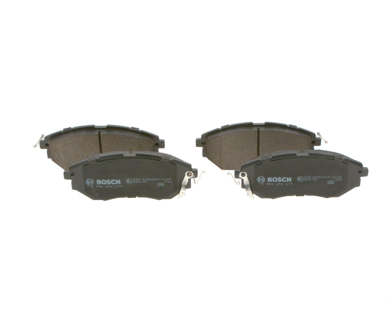 set placute frana,frana disc BOSCH 0 986 494 679