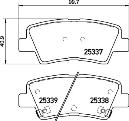 set placute frana,frana disc BREMBO PRIME LINE P 30 106