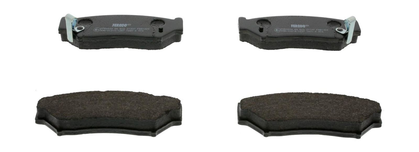 set placute frana,frana disc FERODO PREMIER ECO FRICTION FDB1020