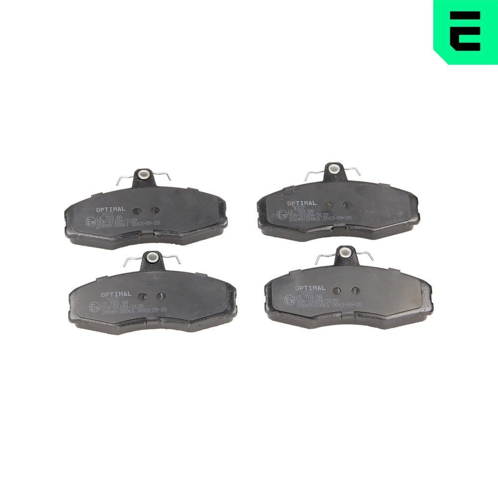 set placute frana,frana disc OPTIMAL BP-09337