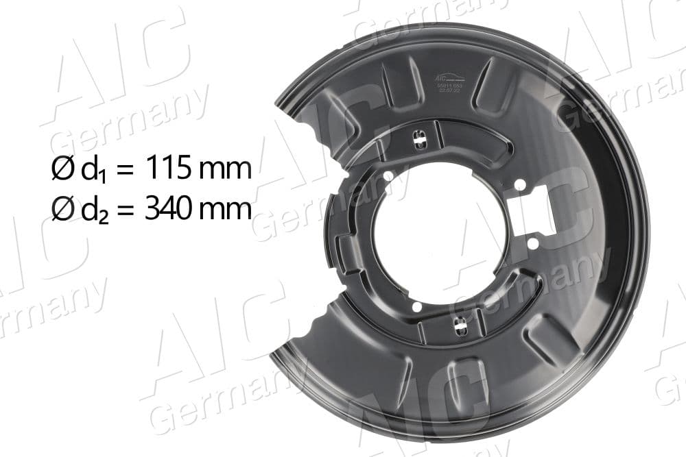 protectie stropire,disc frana AIC Calitatea originală 55911