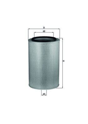 Filtru aer MAHLE LX 273