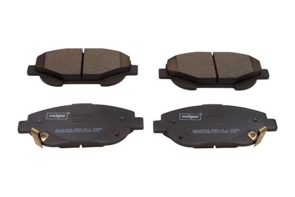 set placute frana,frana disc MAXGEAR 19-3010