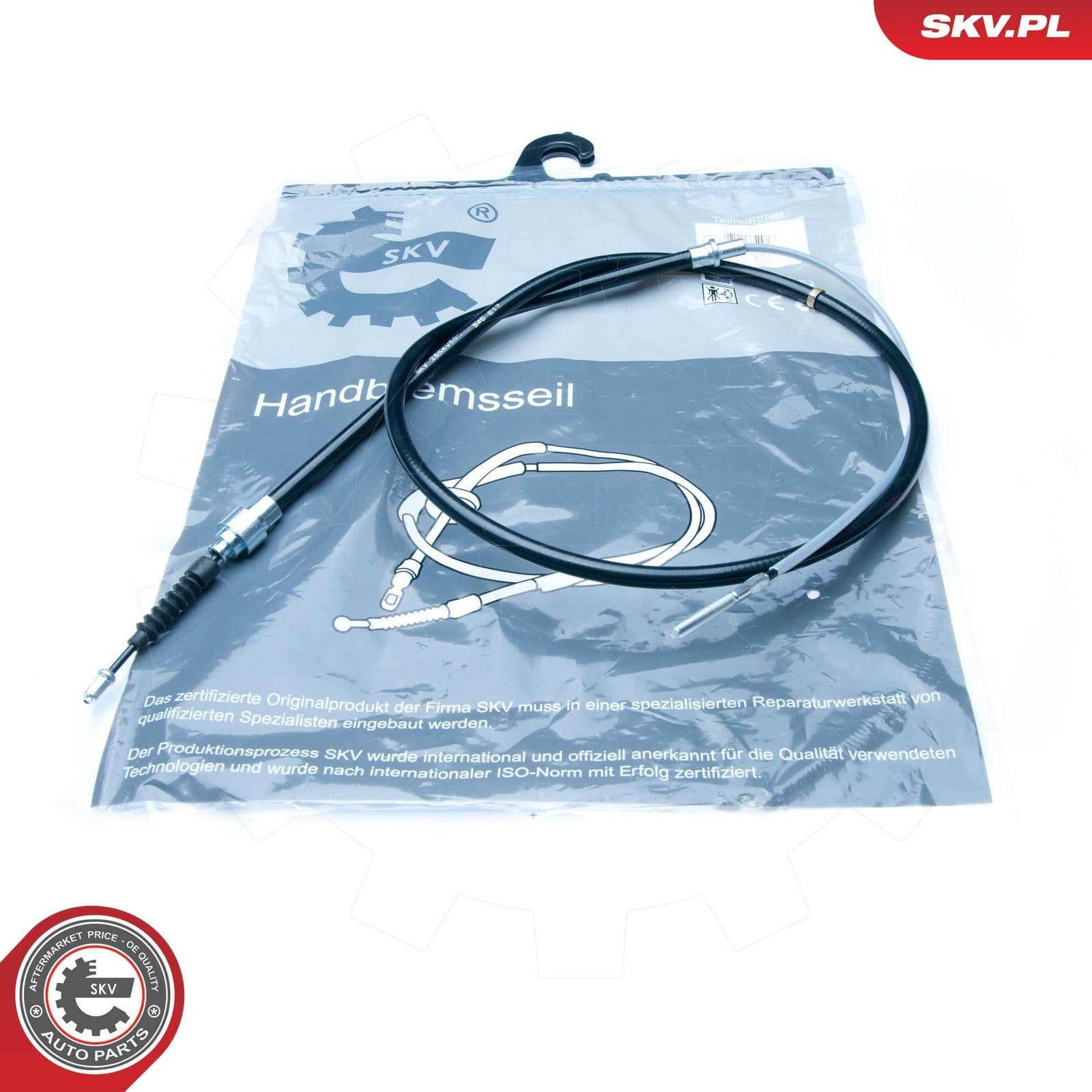 Cablu, frana de parcare ESEN SKV 25SKV596