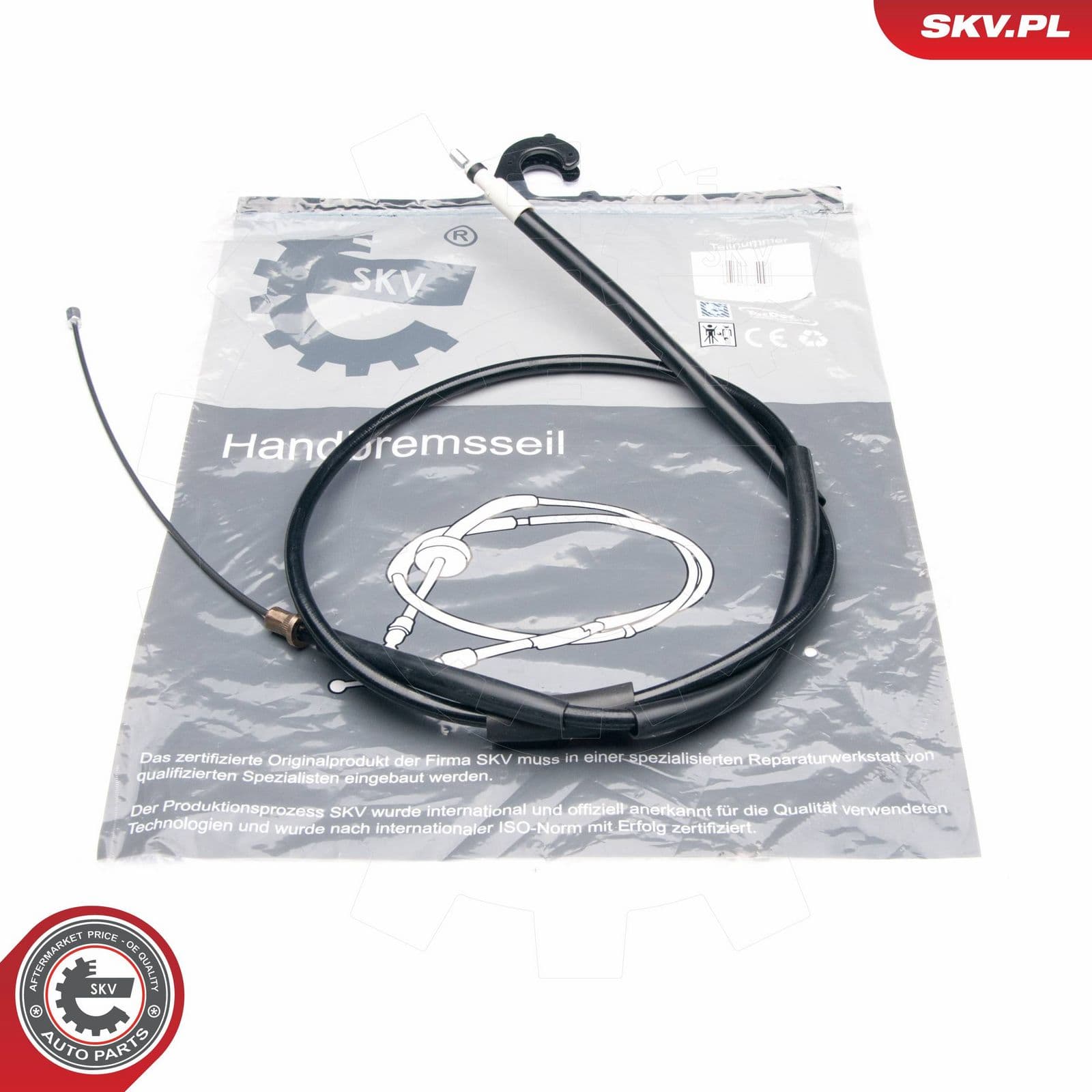 Cablu, frana de parcare ESEN SKV 25SKV213